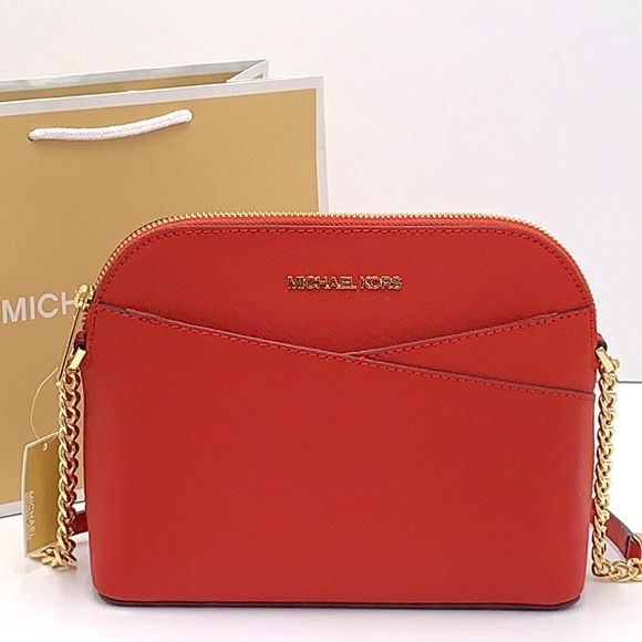 MICHAEL KORS
Jet Set Travel Medium Logo Dome Crossbody Bag FLAME COLOR - Picture 2 of 15